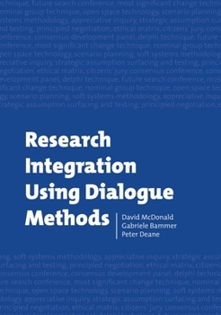 Paperback Research Integration Using Dialogue Methods Book