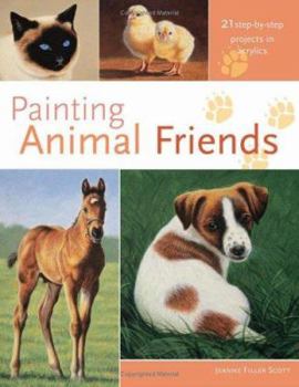 Paperback Painting Animal Friends Book