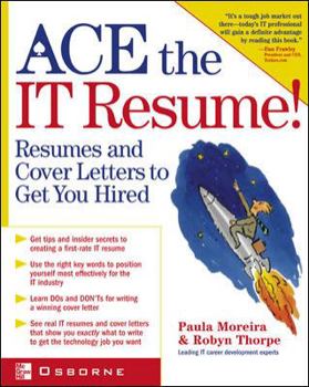 Paperback Ace the It Resume! Book