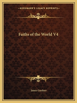 Paperback Faiths of the World V4 Book