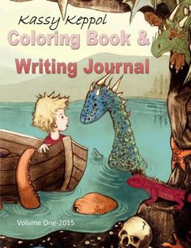 Kassy Keppol Coloring Book and Writing Journal
