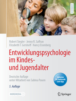 Hardcover Entwicklungspsychologie Im Kindes- Und Jugendalter: Deutsche Auflage Unter Mitarbeit Von Sabina Pauen [German] Book