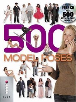Paperback 500 Model Poses. Calvey Taylor-Haw Book