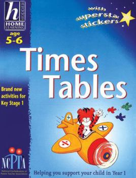 Paperback Times Tables, Age 5-6 Book