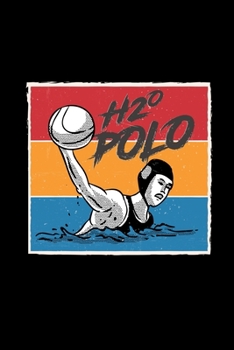 Paperback H2O Polo: 6x9 Water polo - blank with numbers paper - notebook - notes Book