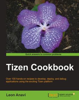Paperback Tizen Cookbook Book
