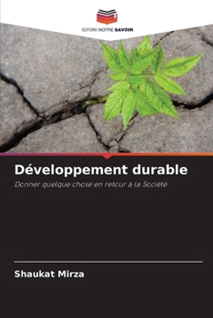 Paperback Développement durable [French] Book