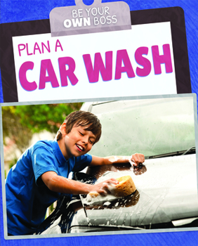 Paperback Plan a Car Wash Book