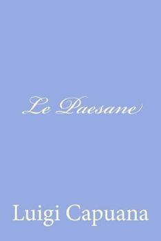 Paperback Le Paesane [Italian] Book