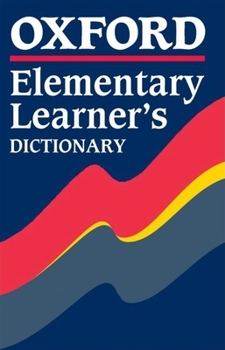 Paperback Oxford Elementary Learner's Dictionary Book