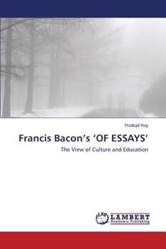 Paperback Francis Bacon's 'of Essays' Book