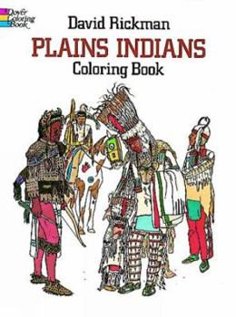 Paperback Plains Indians Coloring Book