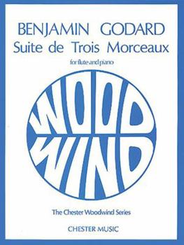 Paperback Suite de Trois Morceaux Op. 116: Flute and Piano Book