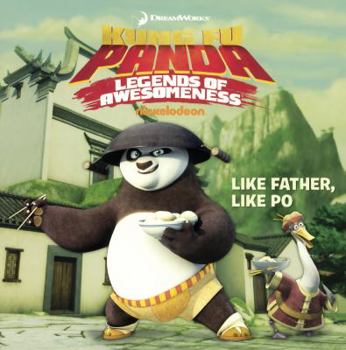 Library Binding Like Father, Like Po Book