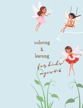 Paperback coloring &learn: for kids ages4-6 Book