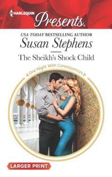 Mass Market Paperback The Sheikh's Shock Child [Large Print] Book