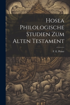 Paperback Hosea Philologische Studien zum Alten Testament [German] Book