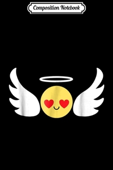 Composition Notebook: Angel Heart Eye  Halo Innocent Heaven  Journal/Notebook Blank Lined Ruled 6x9 100 Pages