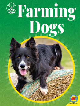 Library Binding Farming Dogs Book