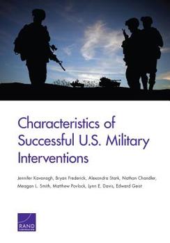 Paperback Characteristics of Successful U.S. Military Interventions Book