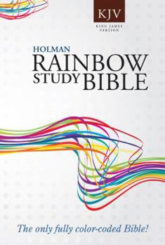 Paperback KJV Rainbow Study Bible, Trade Paper: King James Version of the Holy Bible Book
