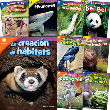 Hardcover Smithsonian Informational Text: Animals Spanish Grades K-2: 9-Book Set [Spanish] Book