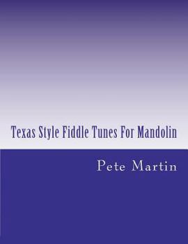 Paperback Texas Style Fiddle Tunes For Mandolin Book