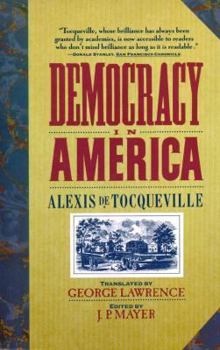 Paperback Democracy in America Book