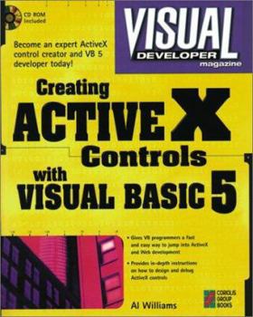 Paperback Developing ActiveX Controls with Visual Basic 5 with CD Book