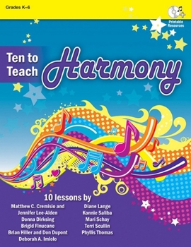 Paperback Ten to Teach Harmony Book
