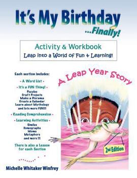 Paperback It's My Birthday Finally Activity and Workbook Book