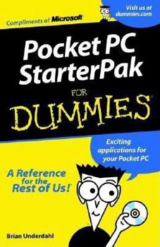 Paperback Pocket PC Starterpak for Dummies Book