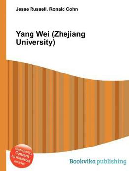 Paperback Yang Wei (Zhejiang University) Book