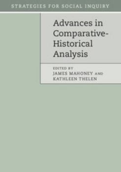 Paperback Advances in Comparative-Historical Analysis Book