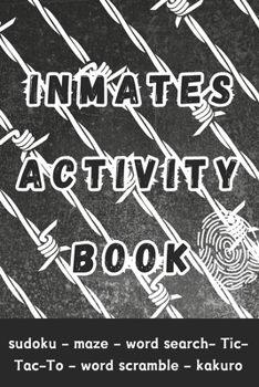 Paperback Inmates Activity Book: Engaging Activities and Puzzles - Gifts for Prison Inmates Book