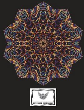 Reversed Cornell Note Paper Notebook Cornell Note-Taking System 8. 5x11 150 Page : Prism Cover Design