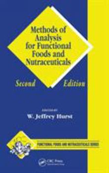 Hardcover Methods of Analysis for Functional Foods and Nutraceuticals Book