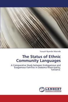 Paperback The Status of Ethnic Community Languages Book