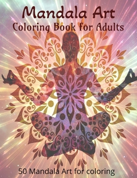 Paperback Mandala Art - Coloring Book for Adults Book