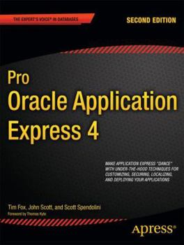 Paperback Pro Oracle Application Express 4 Book
