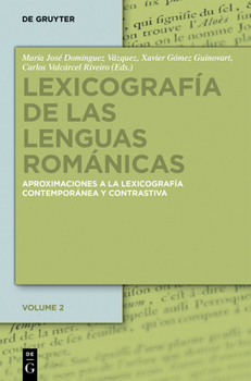 Hardcover Lexicografía de las lenguas románicas [Spanish] Book