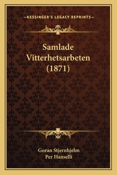 Paperback Samlade Vitterhetsarbeten (1871) Book