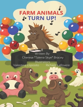 Paperback Farm Animals Turn Up! Book