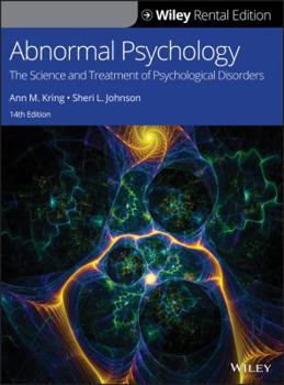 Hardcover Abnormal Psychology: The Science and Treatment of Psychological Disorders Book