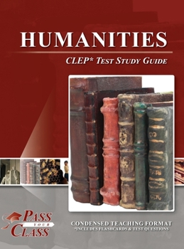 Hardcover Humanities CLEP Test Study Guide Book