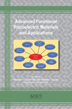 Paperback Advanced Functional Piezoelectric Materials and Applications Book