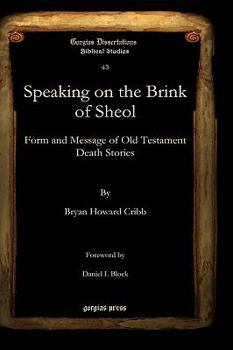 Hardcover Speaking on the Brink of Sheol Book