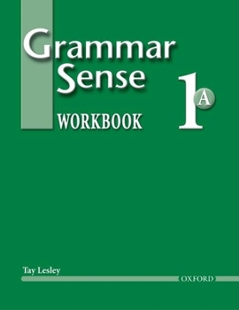 Paperback Grammar Sense 1A Book