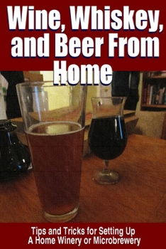 Paperback Wine, Whisky, and Beer from Home Book