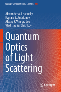 Paperback Quantum Optics of Light Scattering Book